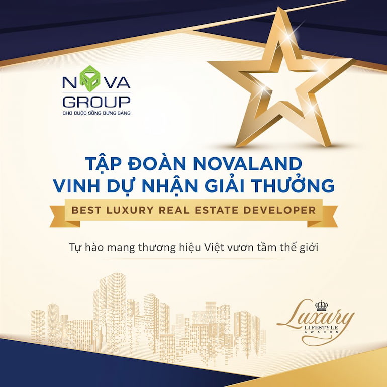 Tập đoàn Novaland vinh dự nhận giải thưởng - Tự hào mang thương hiệu Việt vươn tầm thế giới