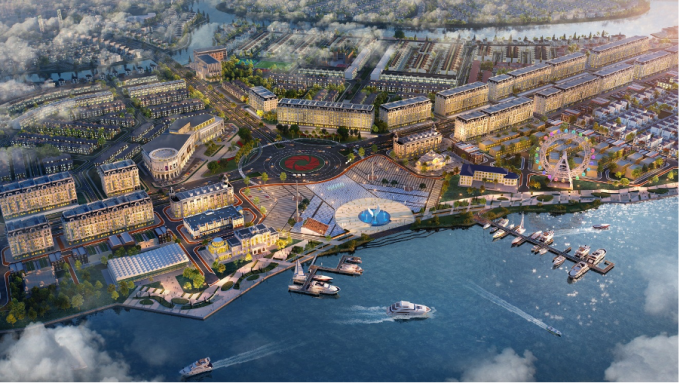 Aqua City tạo sức hút nhờ mô hình đô thị sinh thái tích hợp tiện ích hoàn chỉnh.
